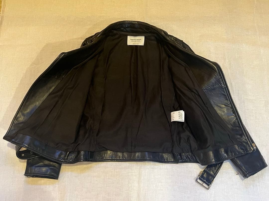 beautiful people ライダース 羊革 150