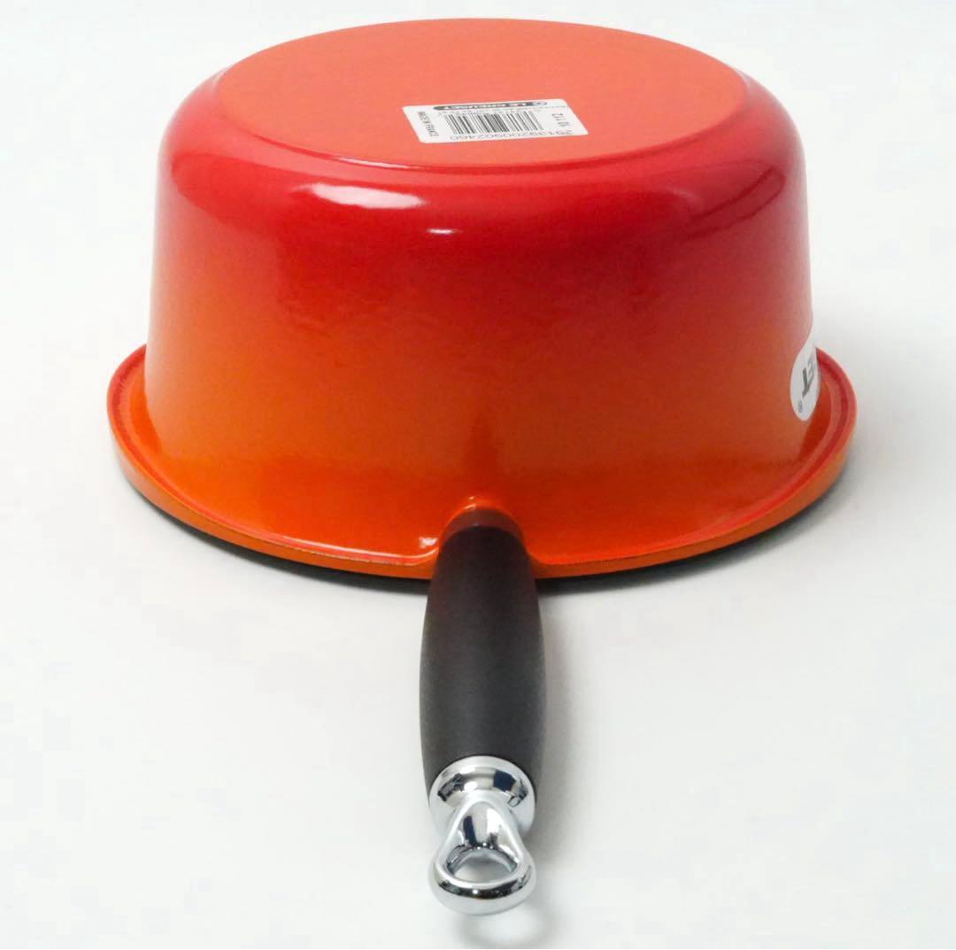 【極美品】LE CREUSET　ソースパン オレンジ　20cm