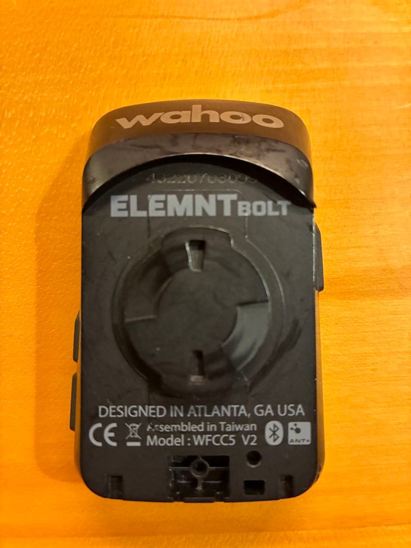 Wahoo ELEMNT BOLT V2 サイクルコンピューター 本体