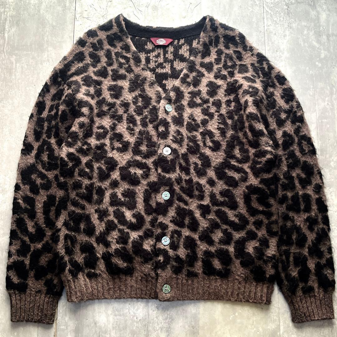 極美品　フリークスストア別注　Towncraft レオパード カーディガン　L