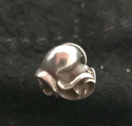 【正規美品】クロムハーツ　ハートスタッドピアス