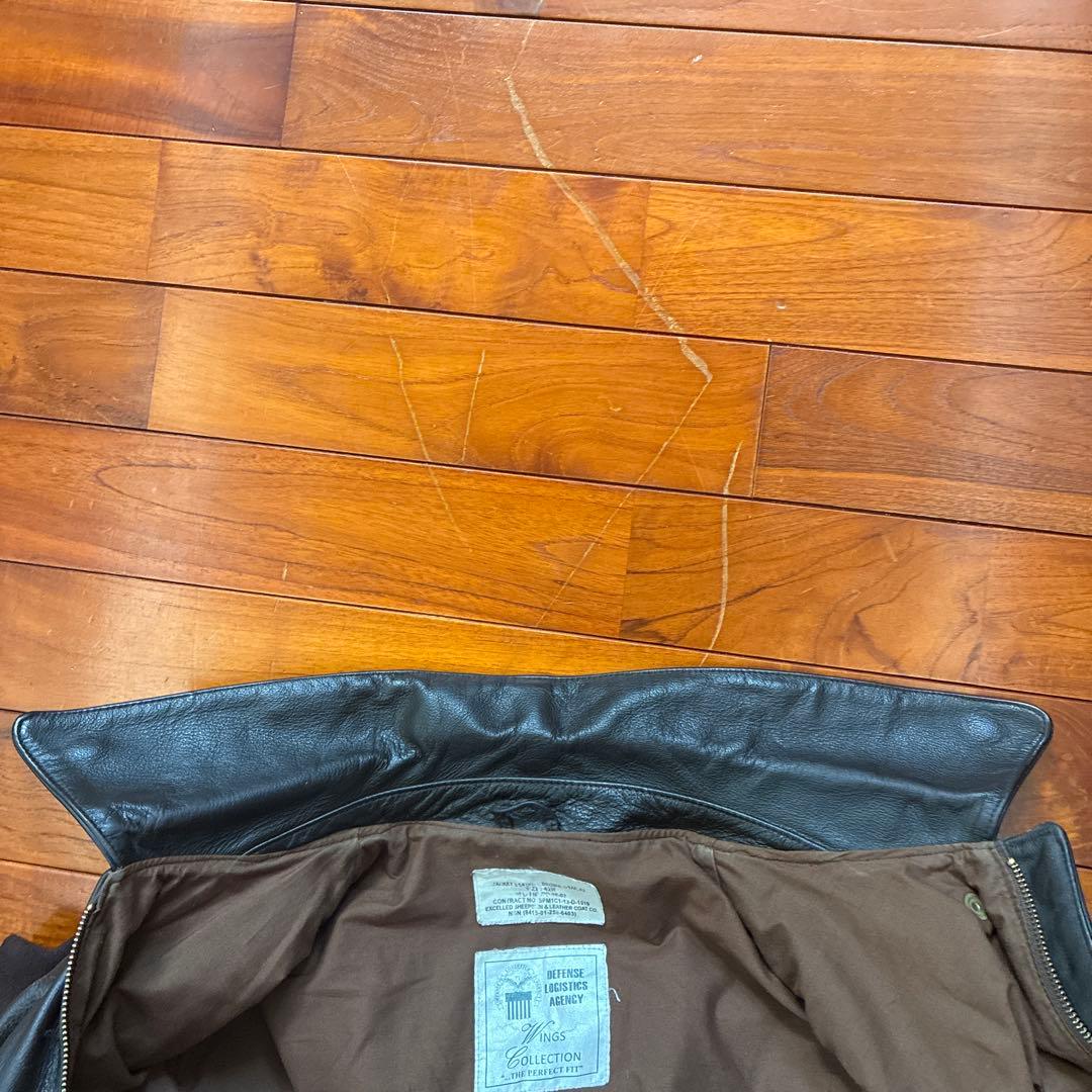 X*X様 米軍実物　A2フライトジャケット 極上 凄いですね