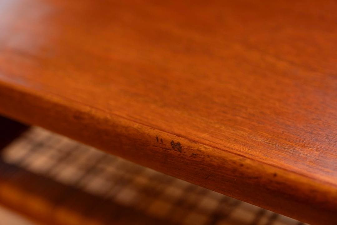 北欧ビンテージ　チークコーヒーテーブル　検)ウェグナー、フィンユール