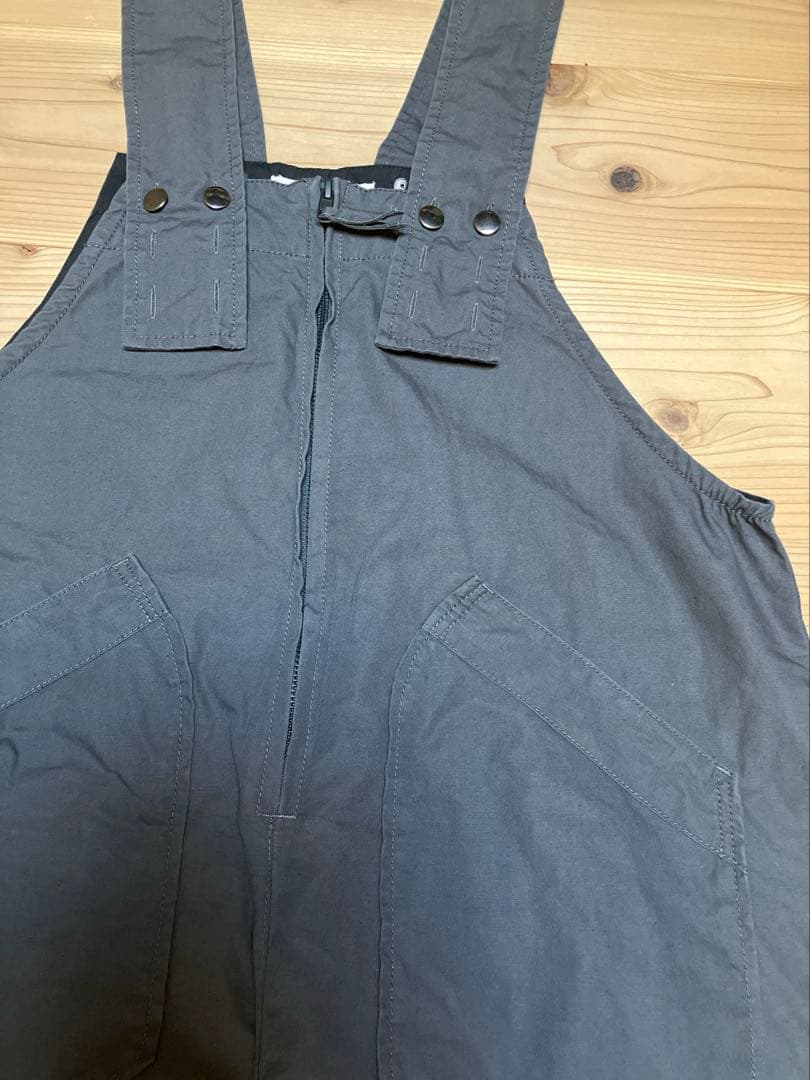 今季tumugu(ツムグ)コットンリネンツイル サロペット