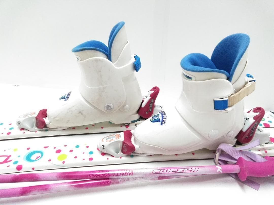 ジュニアスキー4点セット 女の子 dynastar 140cm ブーツ 24cm