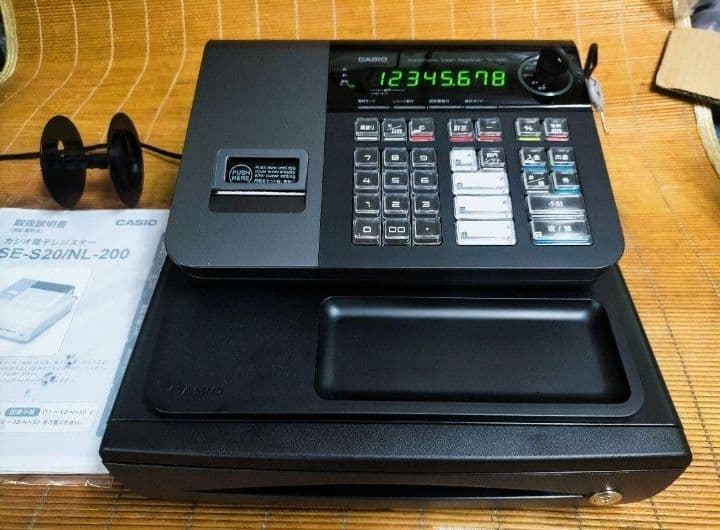 カシオレジスター　SE-S20/NL200　人気機種　送料無料　108801