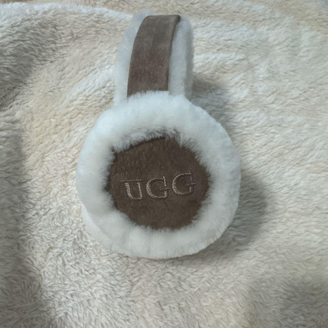 UGG 耳あて・イヤーマフ ブラウン・ホワイト