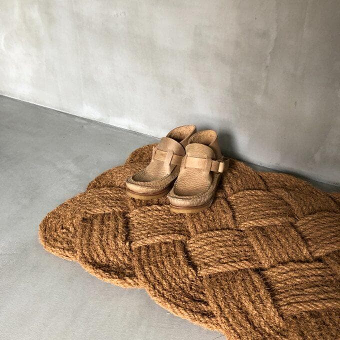 残1 貴重　ドアマット　マット　エントランスマット　コイヤーマット　ココヤシ