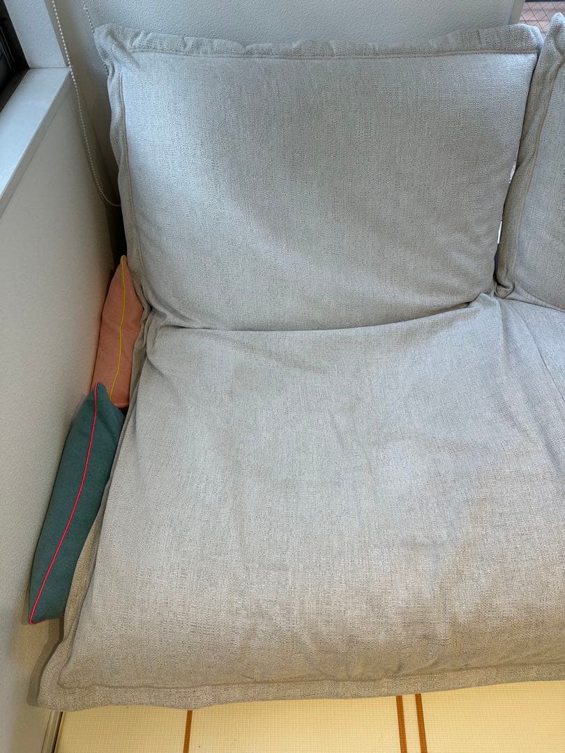 ligneroset カラン ソファ 木製脚付き