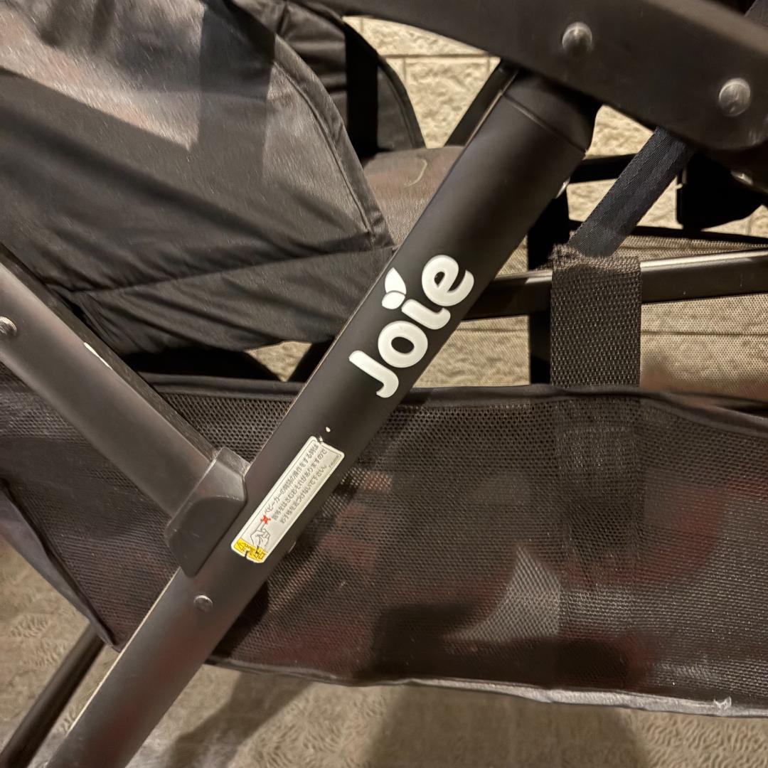 Joie ジョア 2人乗りベビーカー エヴァライトデュオ　　シェール　黒