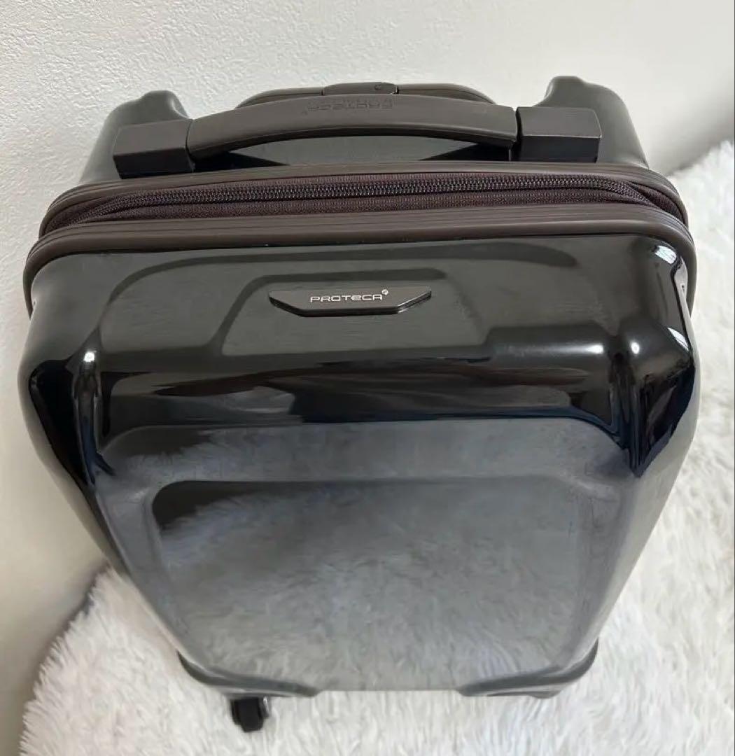 PROTECA キャリーケースフリーウォーカーエース 31L ブラック×ブラウン