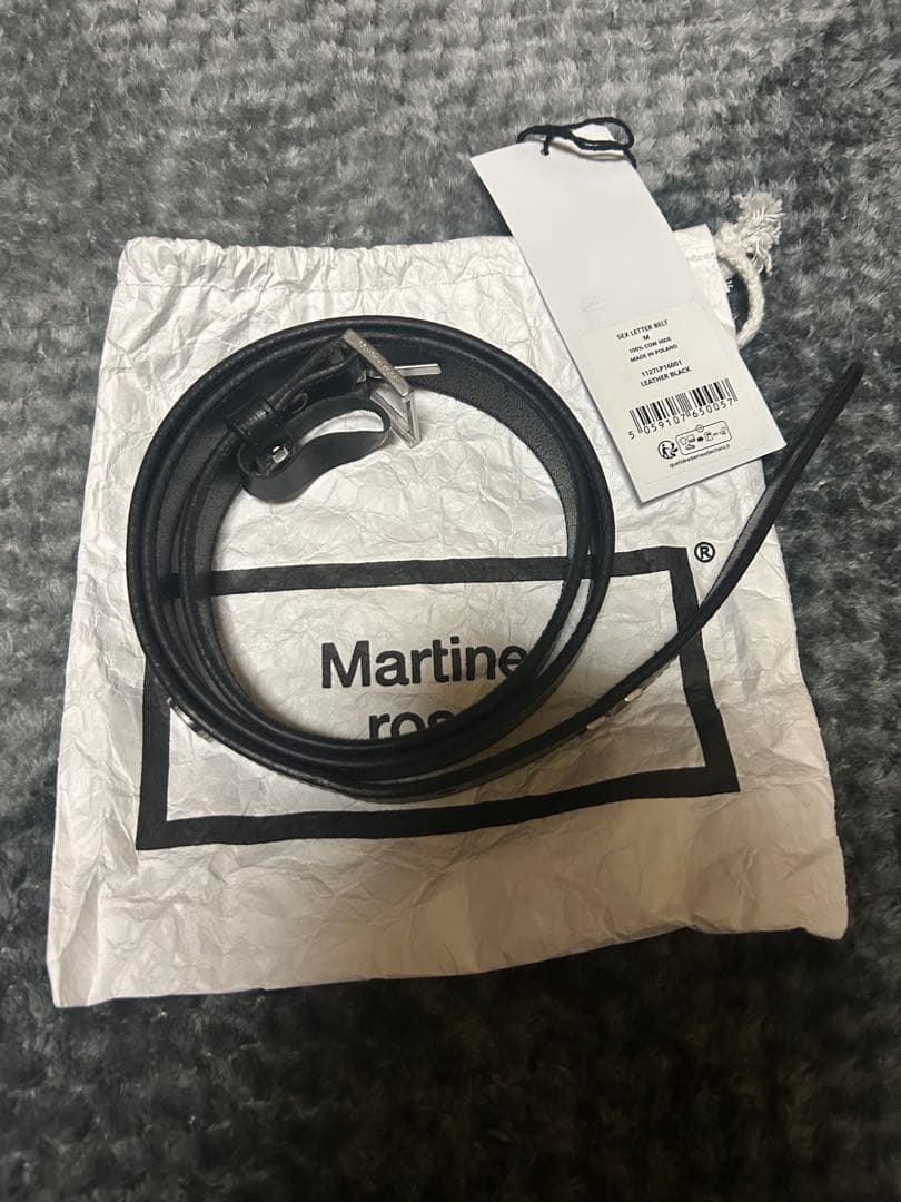 小物 martin rose sex letter belt
