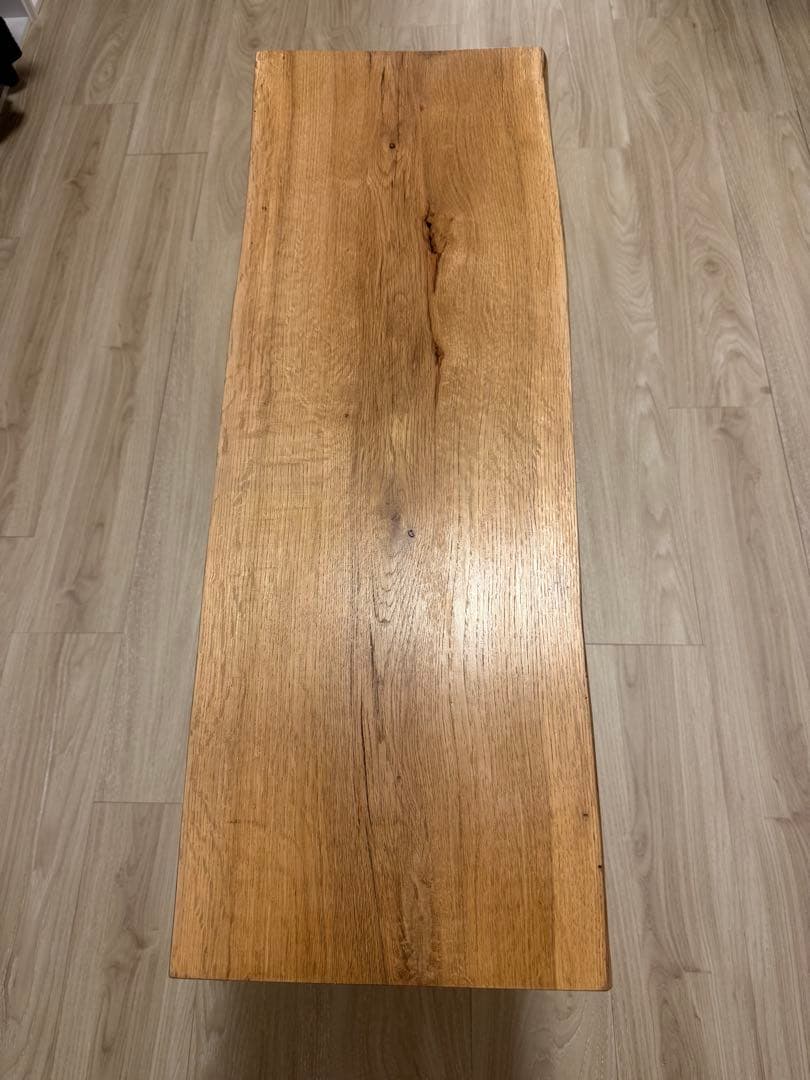 天然木　一枚板　ベンチ　栗の木　中津川産