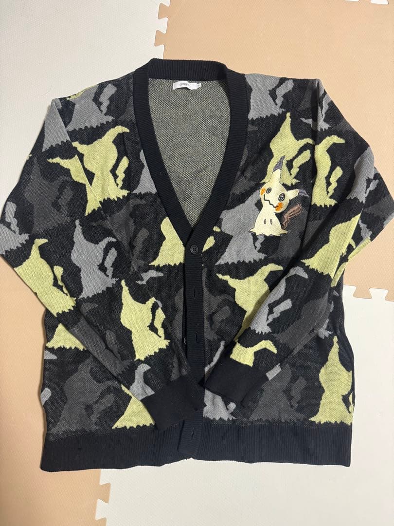 や*ー様 graniph グラニフ ミミッキュ刺繍 カーディガン XL