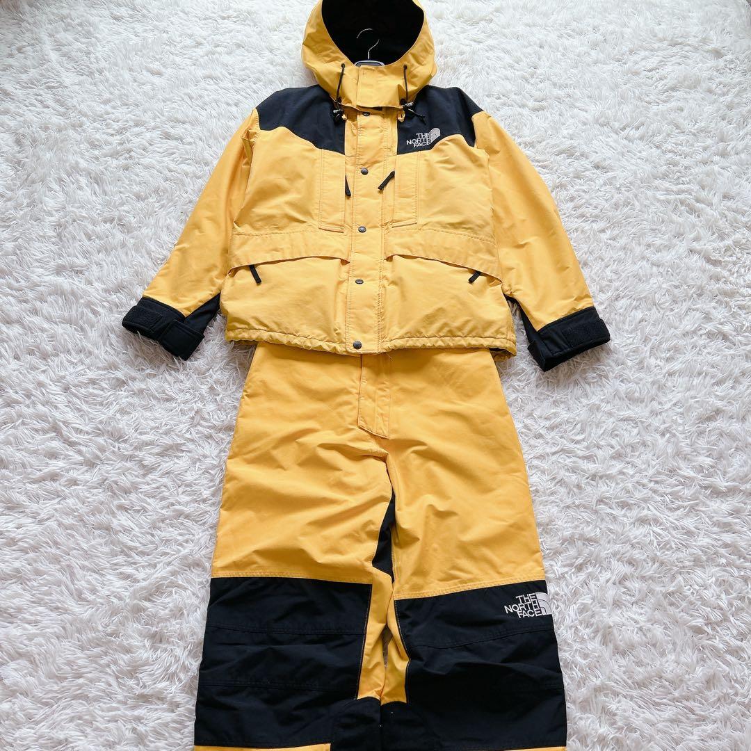 美品 希少 ノースフェイス ゴアテックス セットアップ L 防水 防風 登山