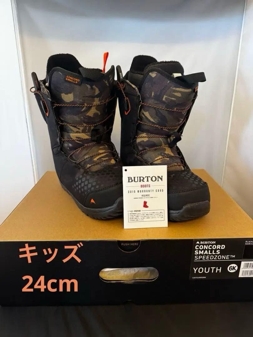 スノーボード BURTON CONCORD SMALLS SPEEDZONE YOUTH 6K