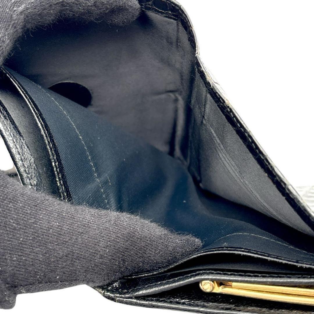 希少✨a.testoni テストーニ クロコダイル レザー マット加工 三つ折り