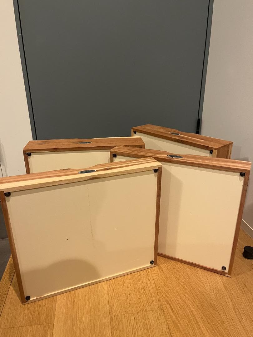 Woodlore (ウッドロア)　４点セット　シャツボックス２個タイボックス２個