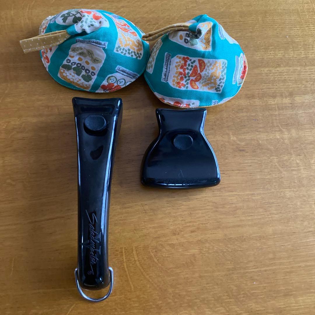 サラダマスター鍋フライパン大　持ち手2つ、布持ち手2つ　パエリア鍋無水調理