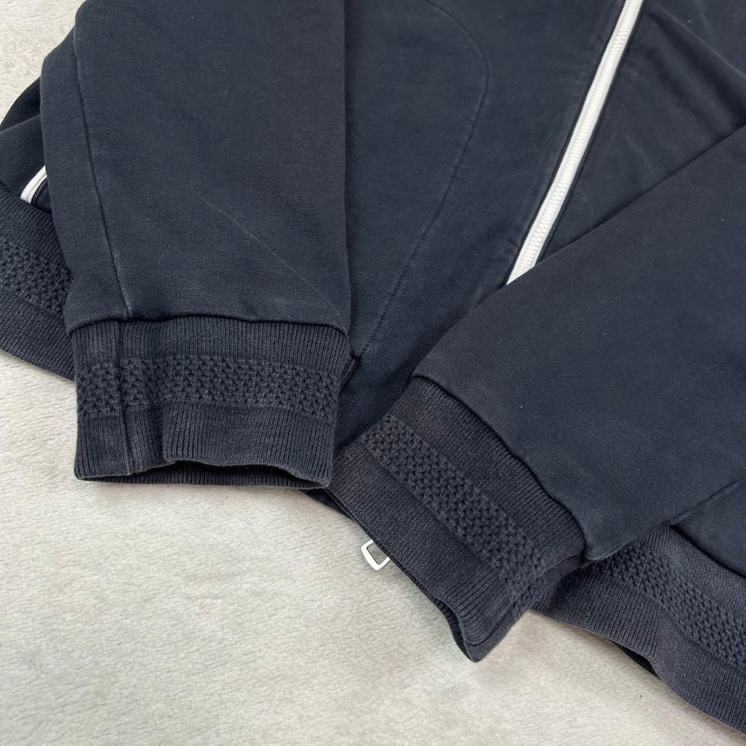 K951 S モンクレール ジップアップ ワッペン ブルゾン ネイビー メンズ