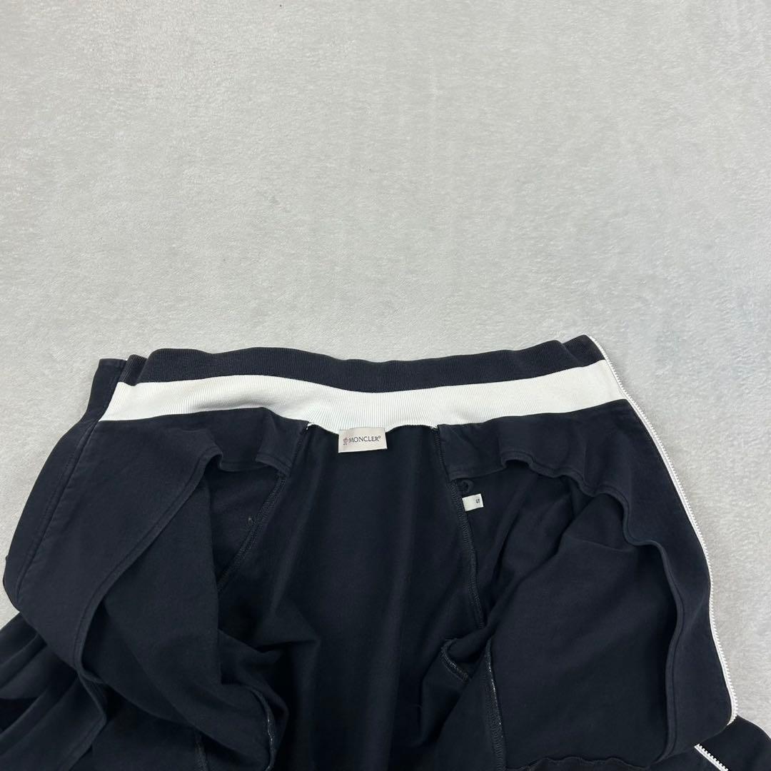 K951 S モンクレール ジップアップ ワッペン ブルゾン ネイビー メンズ