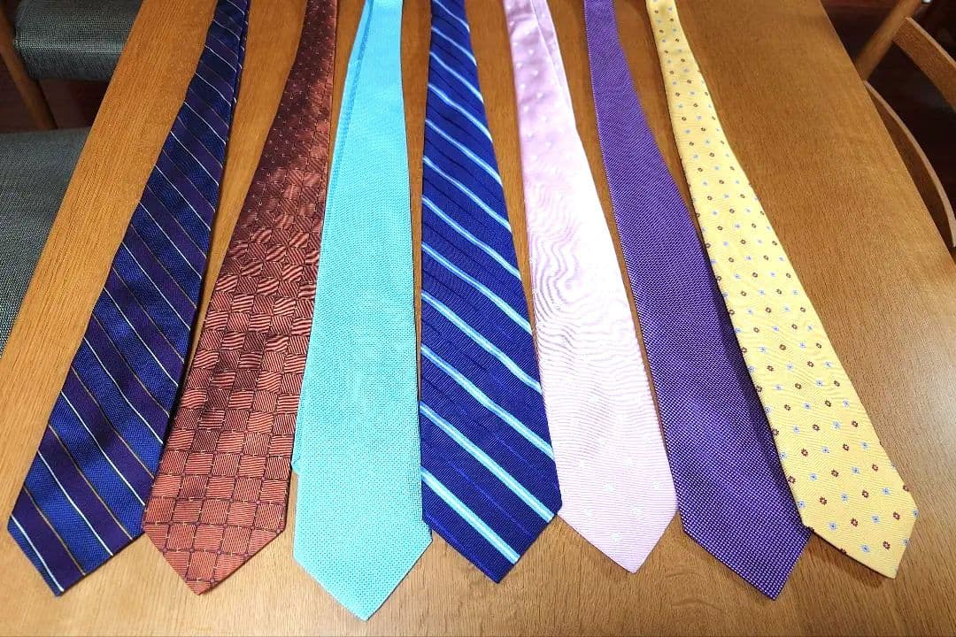 米国製 Brooks Brothers ネクタイ7本セット