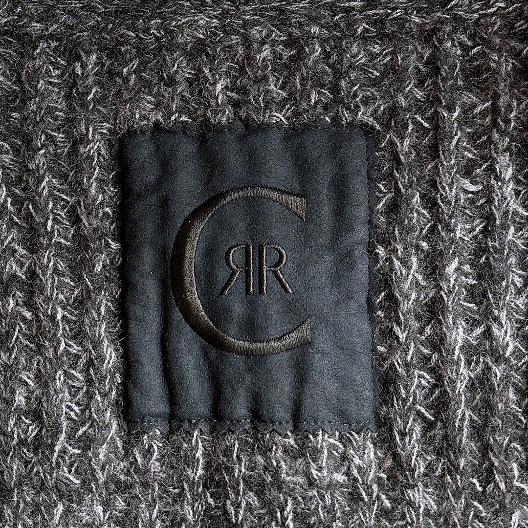 セルッティ1881　ウールカーディガン　カシミヤ混　メンズ　ゆったりサイズ　48