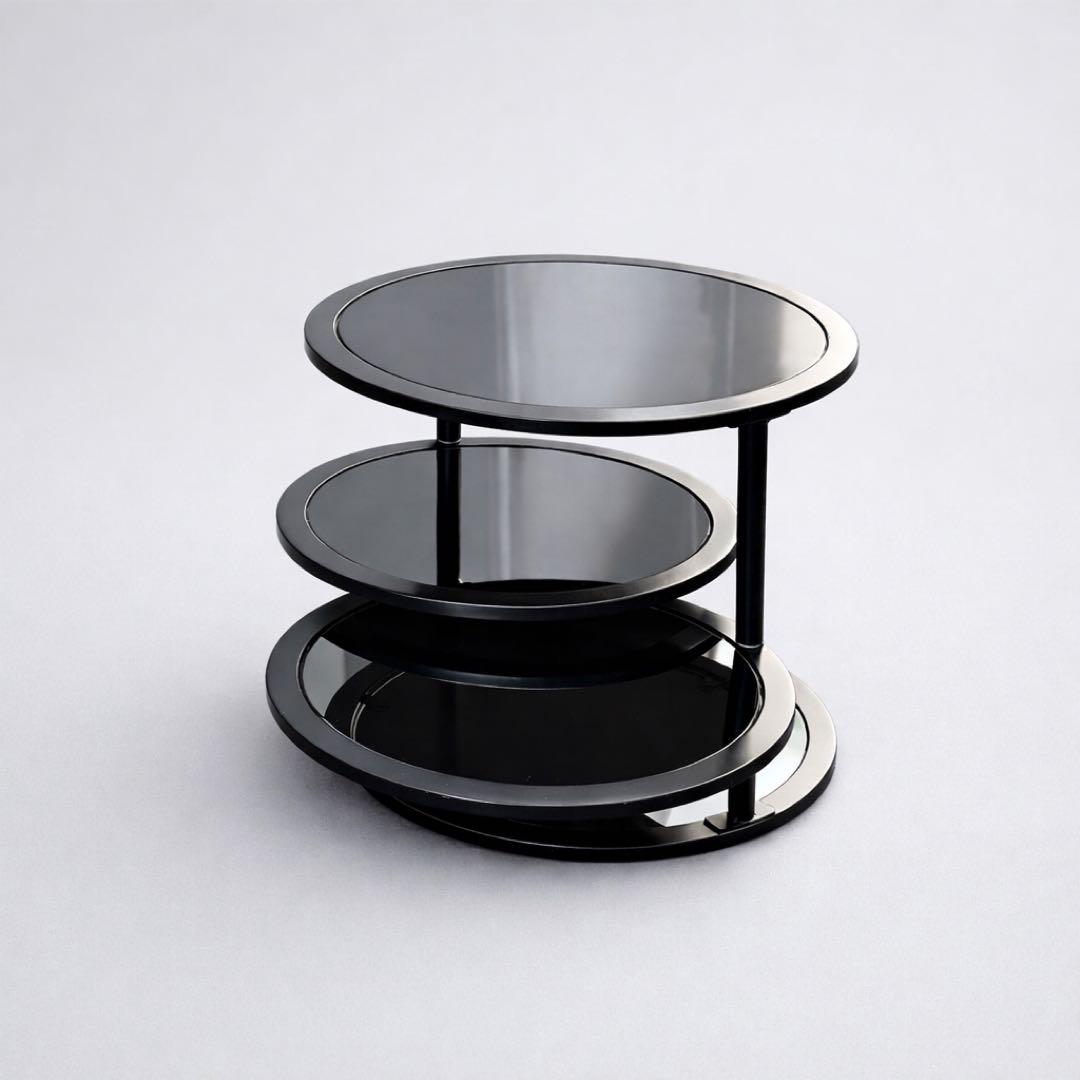 ガラス 棚 飾り台 ポストモダン ミッドセンチュリー