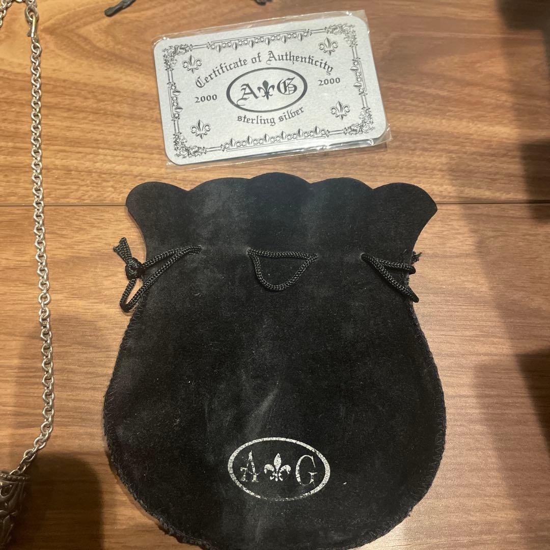 A&G シルバーネックレス　約25年前購入