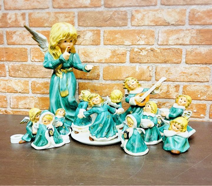 【GOEBEL】ゴエベル　天使 陶器置物12体セット