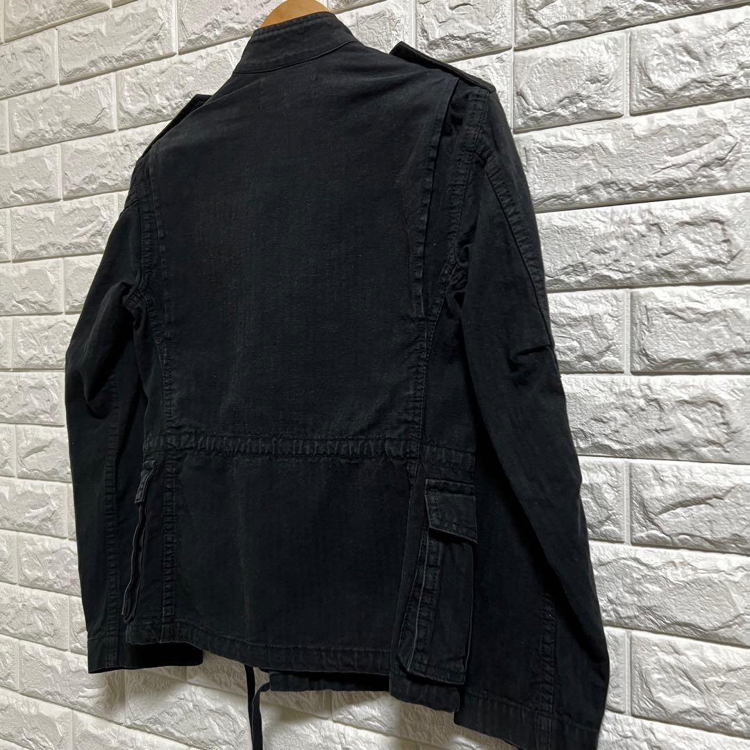 トリコ コムデギャルソン✨ミリタリージャケット 黒 S