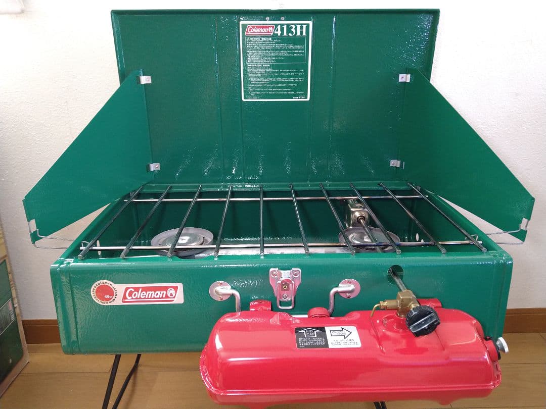 ほぼ未使用！413Hリミテッド　コールマンJP40周年記念モデル！ライムグリーン