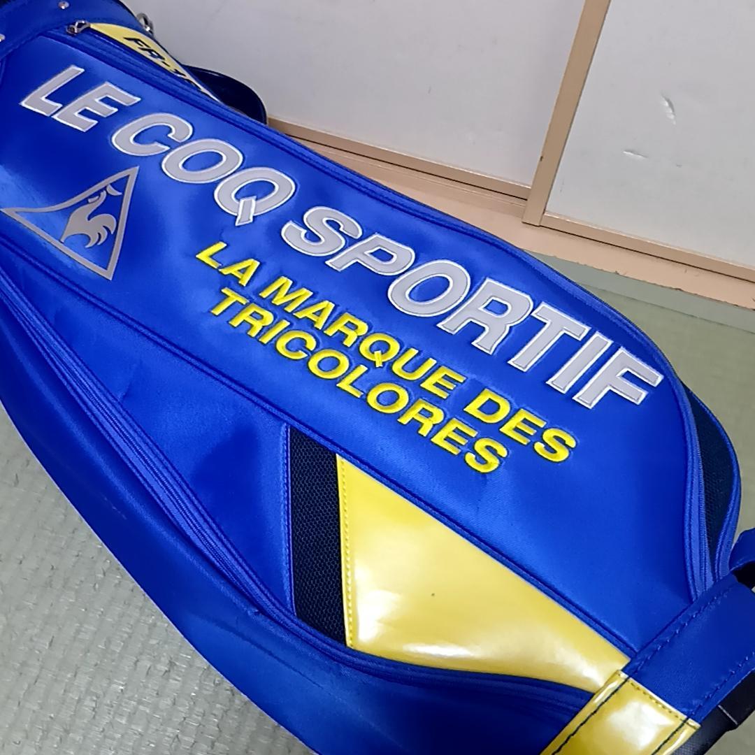 le coq sportif キャディバッグ ゴルフバッグ 軽量　スポーツモデル