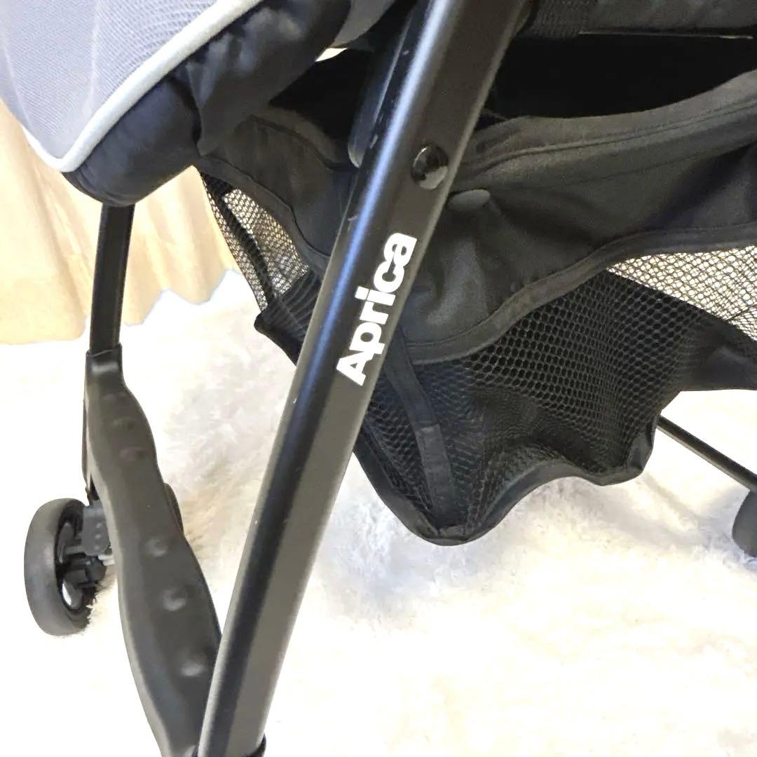 美品✨アップリカ カルーンエアー Aprica 両対面 グレー