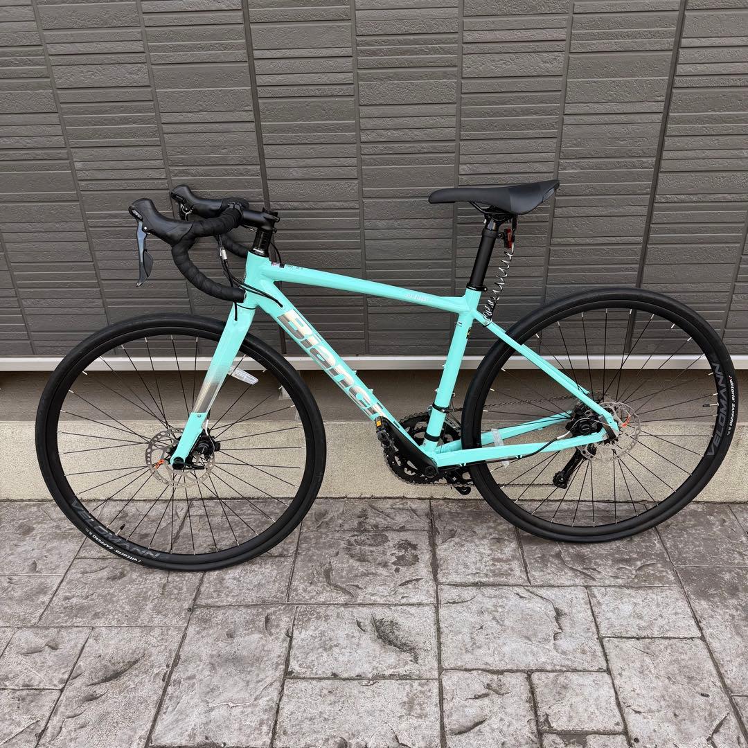 パ*ん様 BIANCHI VIANIRONE7DISC チェレステ/チタニウムシ