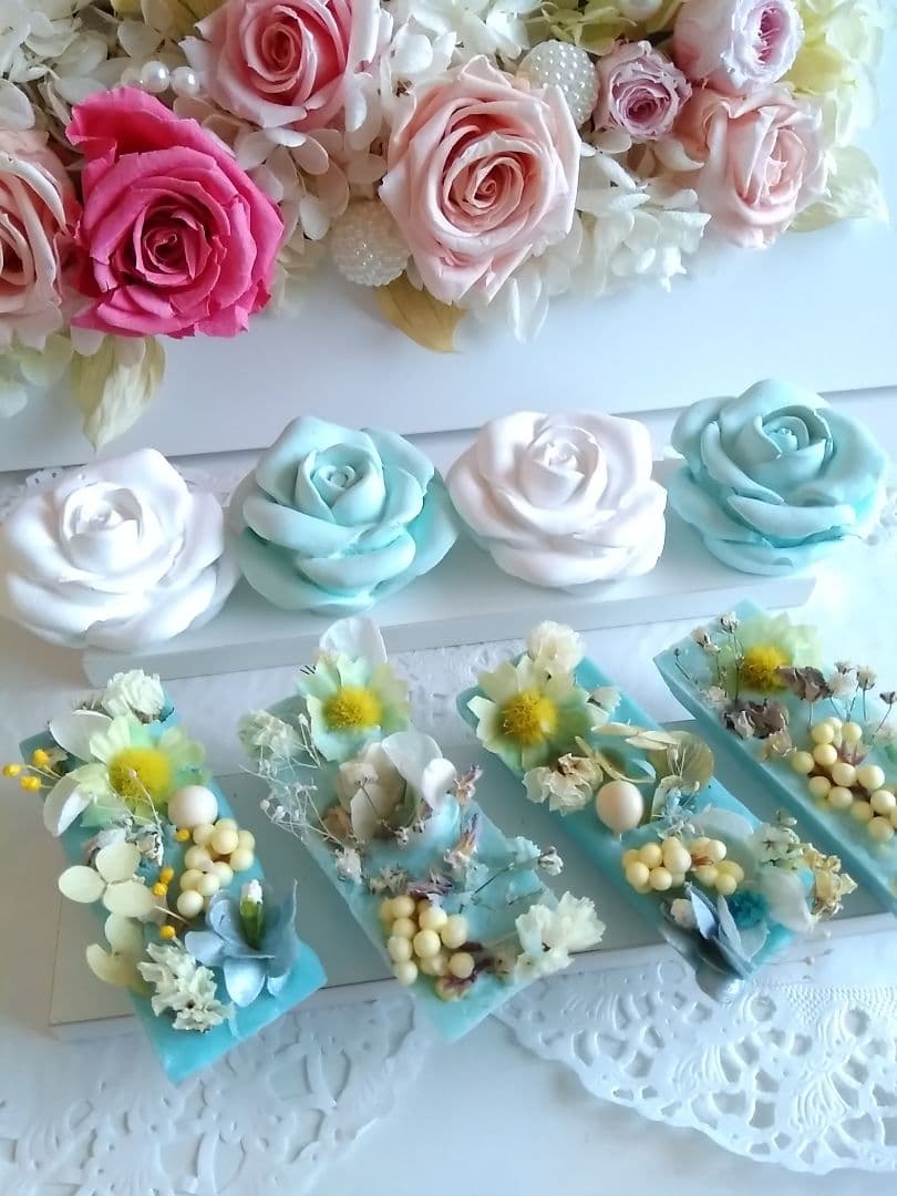 アロマストーンローズ＆アロマワックスホワイトデーセット