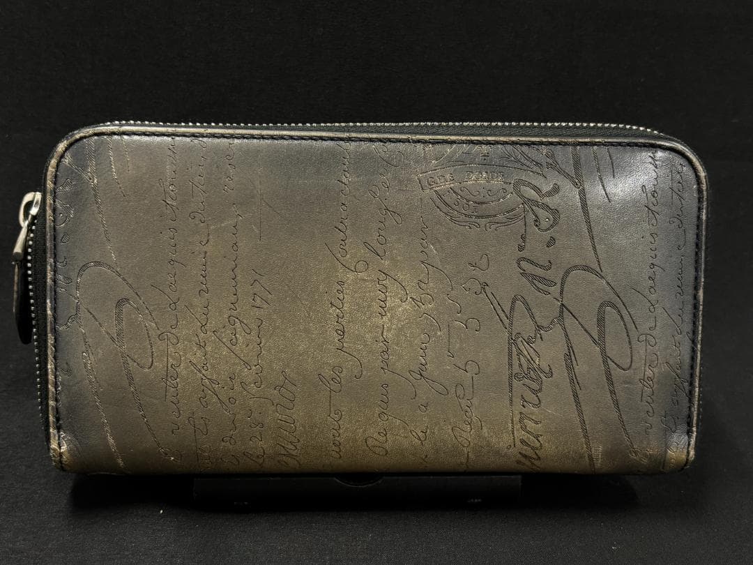 ベルルッティ イタウバ カリグラフィ レザー 長財布