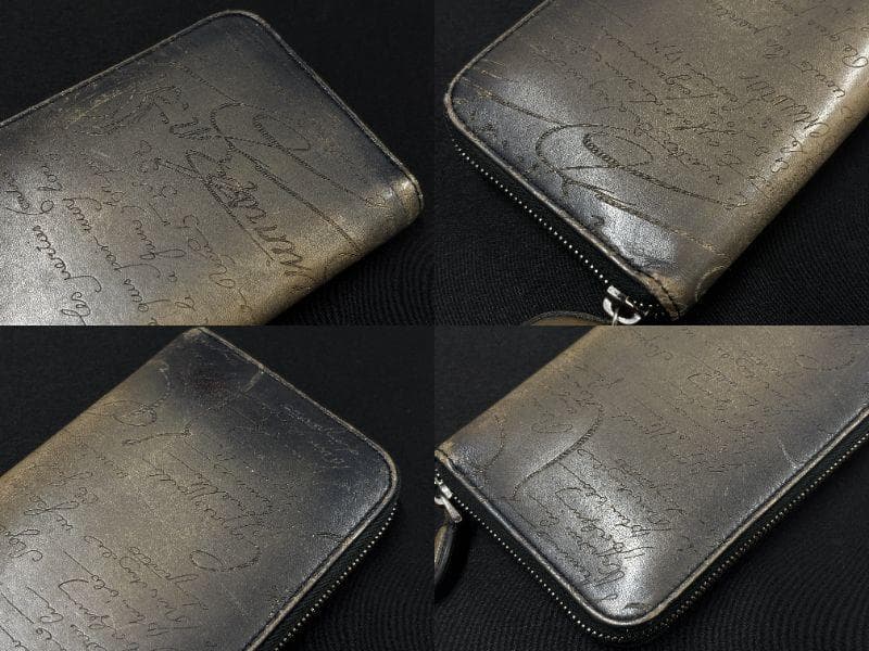 ベルルッティ イタウバ カリグラフィ レザー 長財布