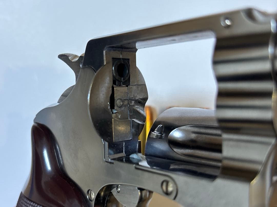 マルシン ポリスリボルバー 77ミリ銃身 シルバーABS