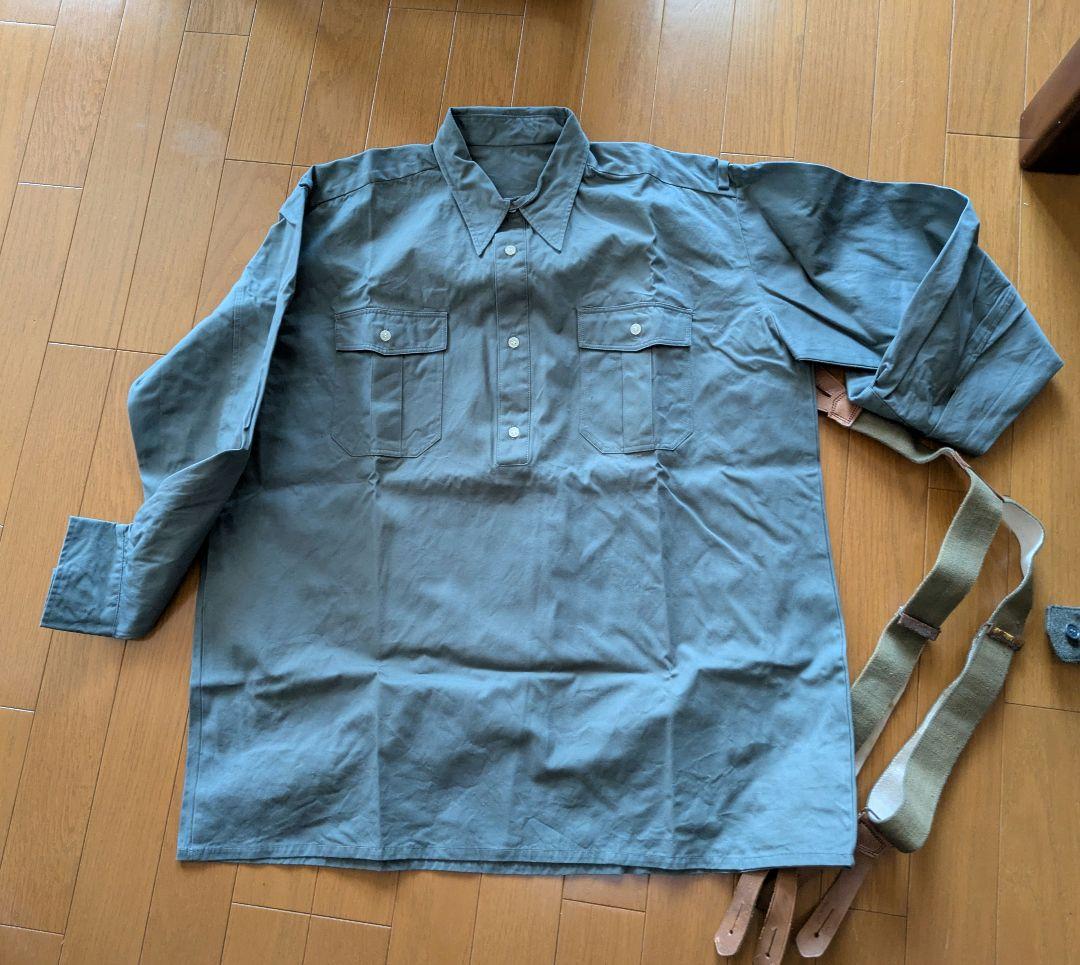 ドイツ軍戦闘服 ウール製 グレー