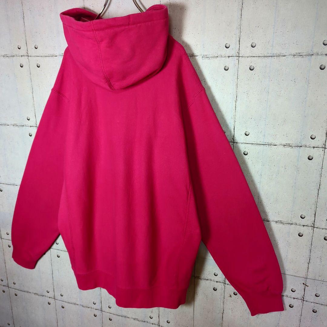 【即完XLサイズ】Supreme　スモールボックスロゴ　パーカー　希少ピンク