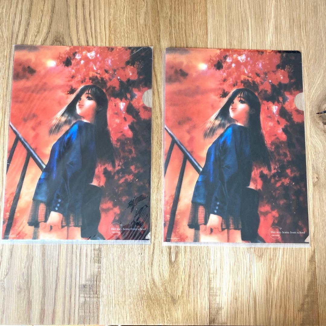 美樹本晴彦　クリアファイル　マクロス　ハサウェイ　イラスト