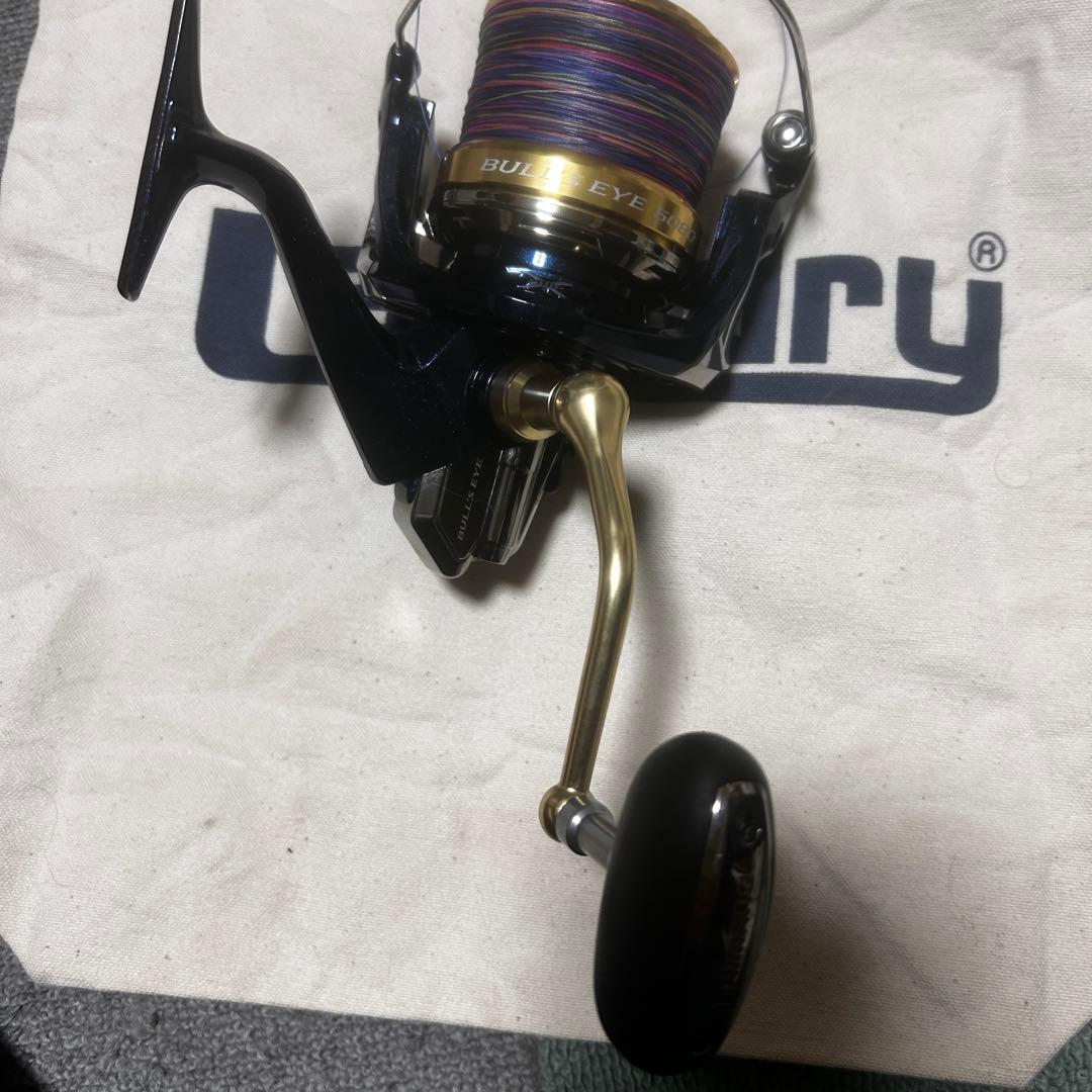 【美品】 シマノ ブルズアイ 5080 スピニングリール 遠投