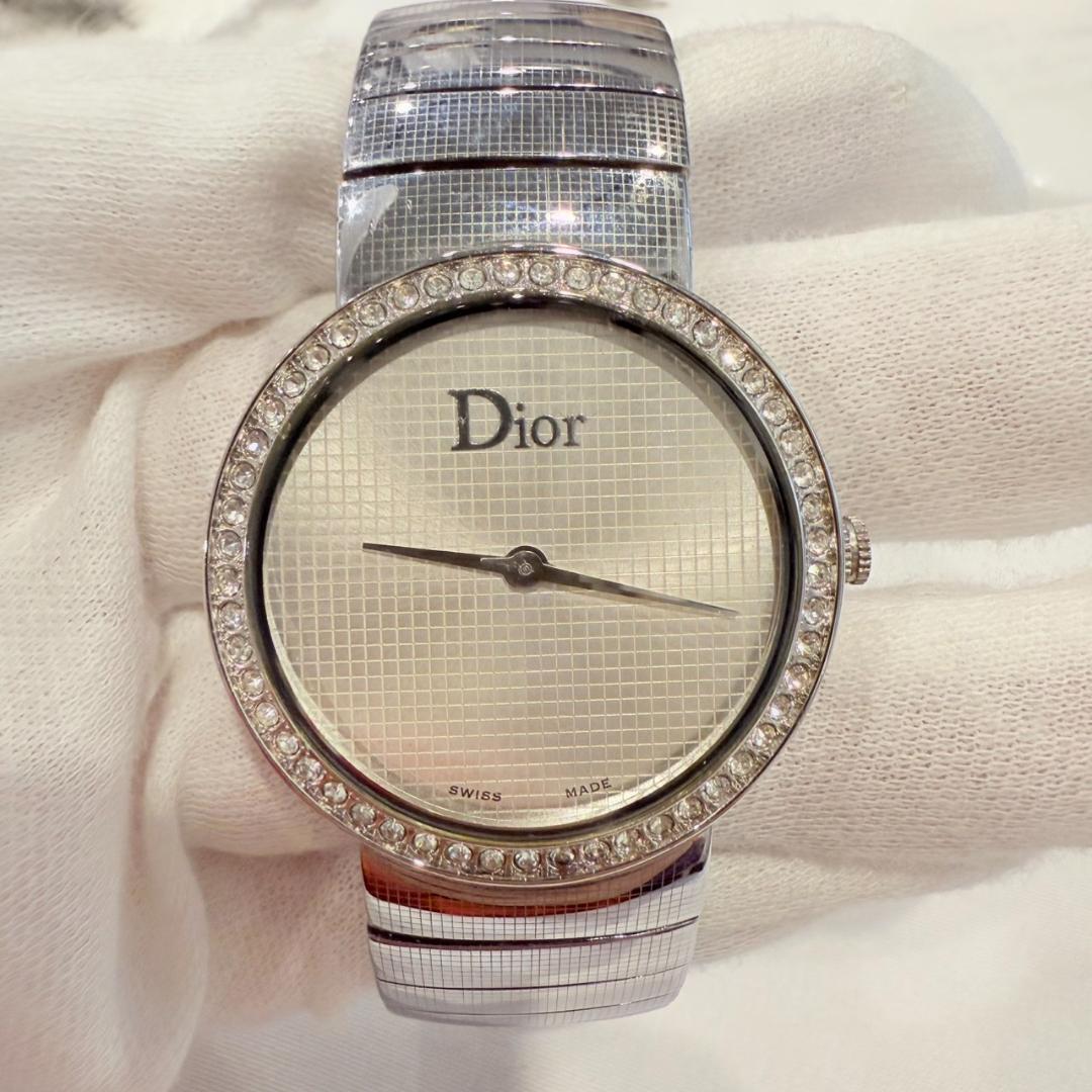 【ジャンク品】Dior ディオール La D de Dior クオーツ 腕時計