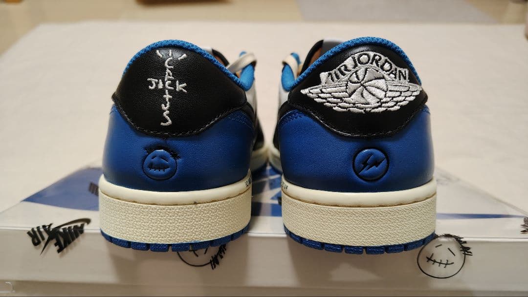 TravisScott × fragment × AirJordan 1 Low