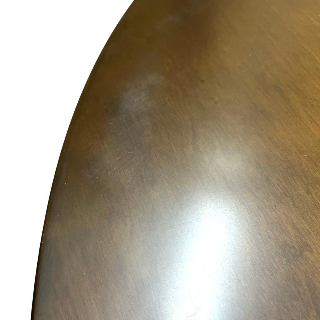 美品 飛騨産業 HIDA穂高 円形ダイニングテーブル 高級家具 105cm