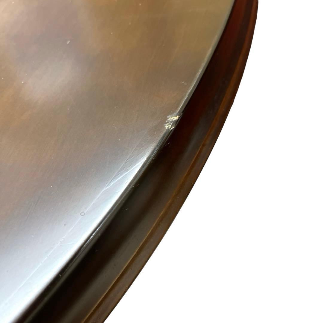 美品 飛騨産業 HIDA穂高 円形ダイニングテーブル 高級家具 105cm