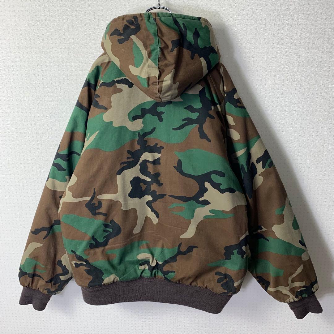 90s Rothco アクティブジャケット 迷彩 ミリタリー 軍物 中綿パーカー