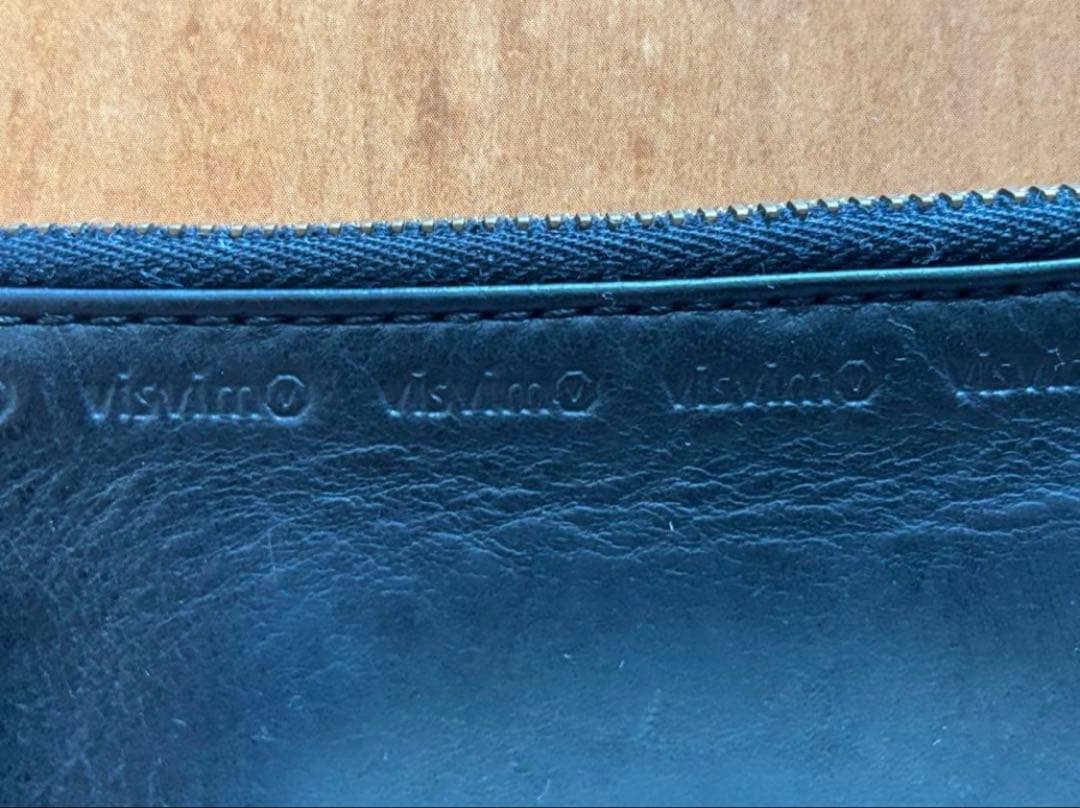 visvim LEATHER WALLET ブラック L
