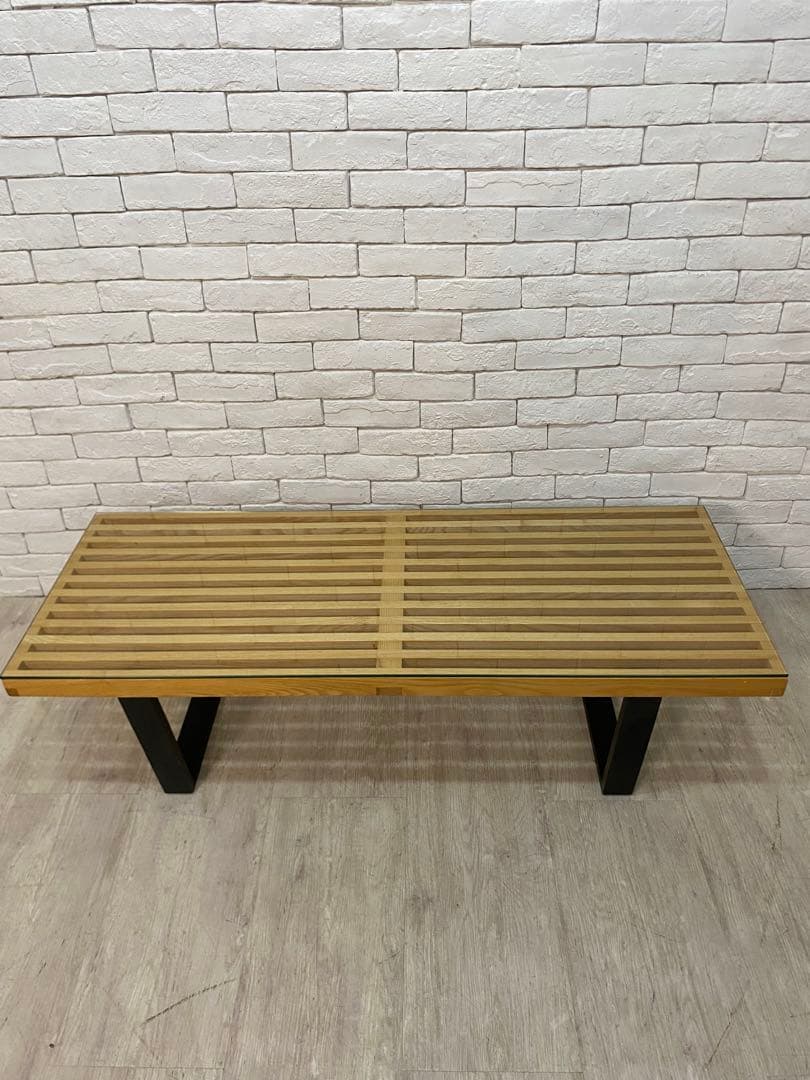 【東京都23区配送無料】ハーマンミラー ネルソン ベンチ テーブル　机　リビング